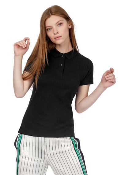 Рубашка поло женская Inspire бирюзовая, размер XL