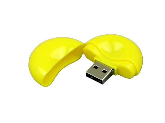 USB 2.0- флешка промо на 32 Гб круглой формы