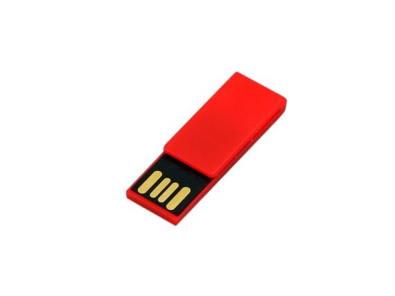 USB 2.0- флешка промо на 64 Гб в виде скрепки