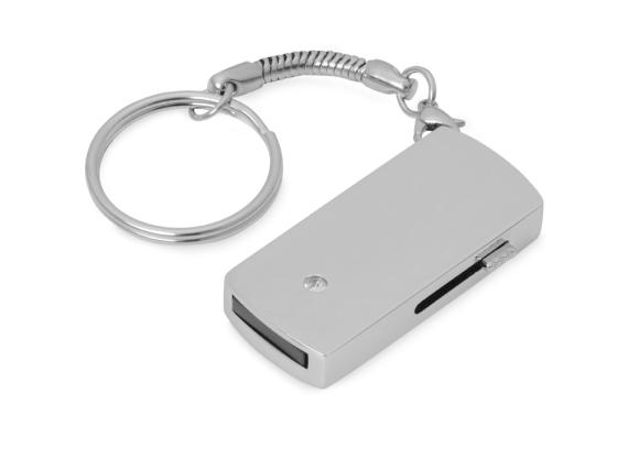 USB 2.0- флешка на 64 Гб с выдвижным механизмом и мини чипом