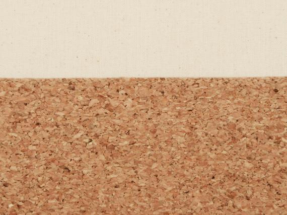 Сумка для шопинга «Corky» хлопковая со вставкой из пробки, 170 г/м2