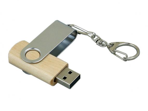 USB 3.0- флешка промо на 32 Гб с поворотным механизмом