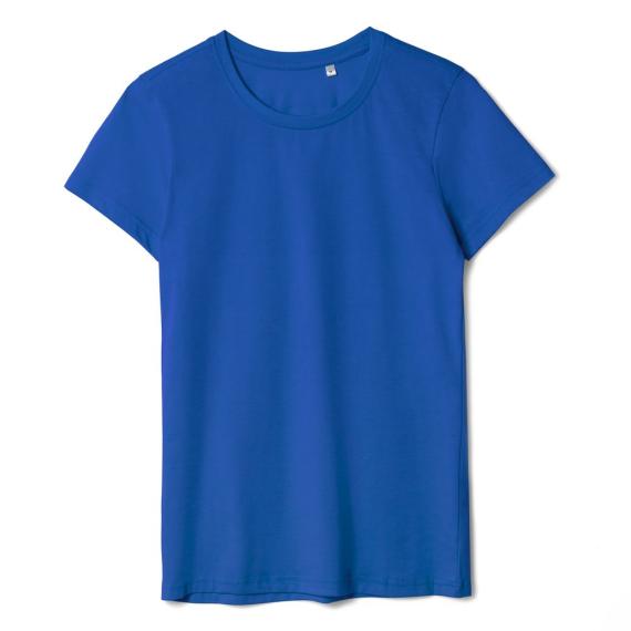 Футболка женская T-bolka Lady ярко-синяя, размер XL