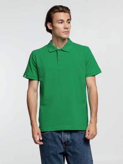 Рубашка поло мужская Virma Premium, зеленая, размер XXL