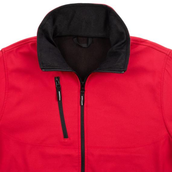 Куртка софтшелл мужская Zagreb, красная, размер L