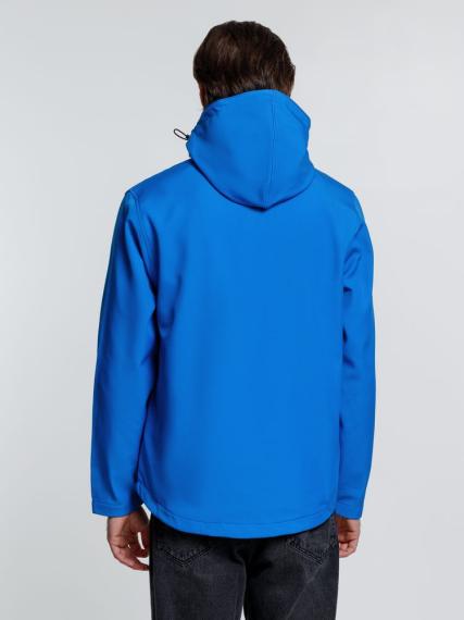 Куртка софтшелл мужская Zagreb, ярко-синяя, размер XL