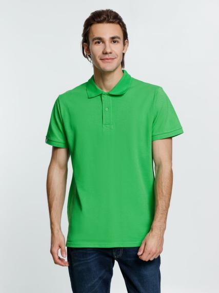 Рубашка поло мужская Virma Premium, зеленое яблоко, размер L