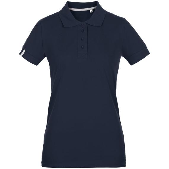 Рубашка поло женская Virma Premium Lady, темно-синяя, размер L