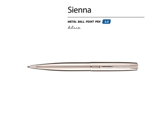 Ручка металлическая шариковая «Sienna»