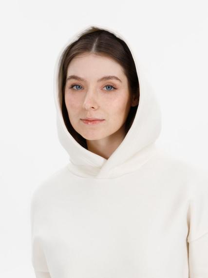 Худи оверсайз унисекс Snuggie, молочно-белое, размер M/L