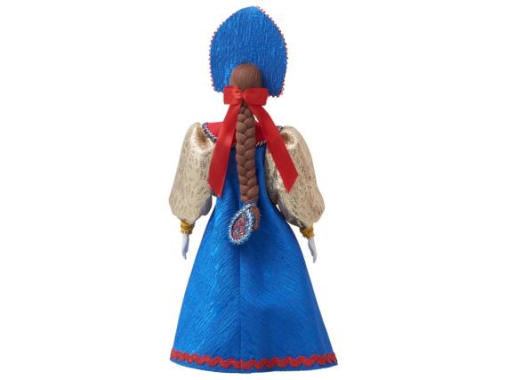 Подарочный набор: кукла фарфоровая, чай "Малина с мятой"