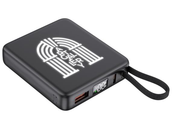 Внешний акуумулятор с подсветкой лого «Nex», 5000 мАч