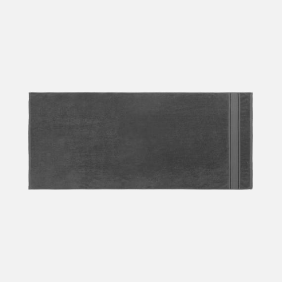 Полотенце махровое Terrychic, среднее, темно-серое