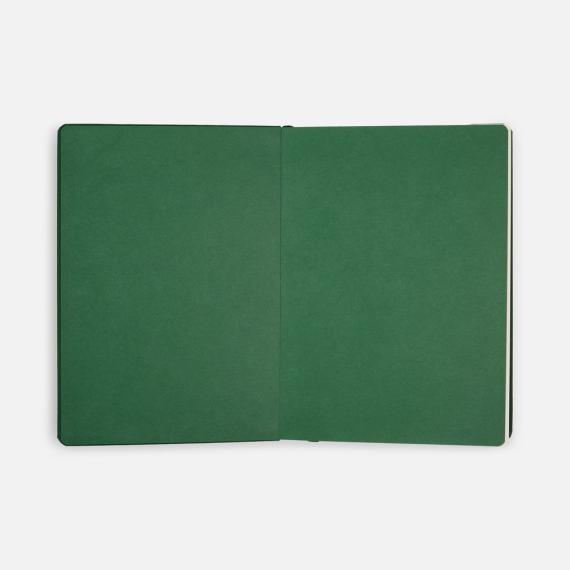 Ежедневник Shall, недатированный, зеленый