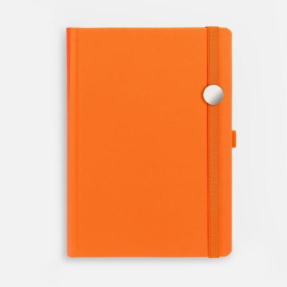 Ежедневник Favor Metal, недатированный, оранжевый