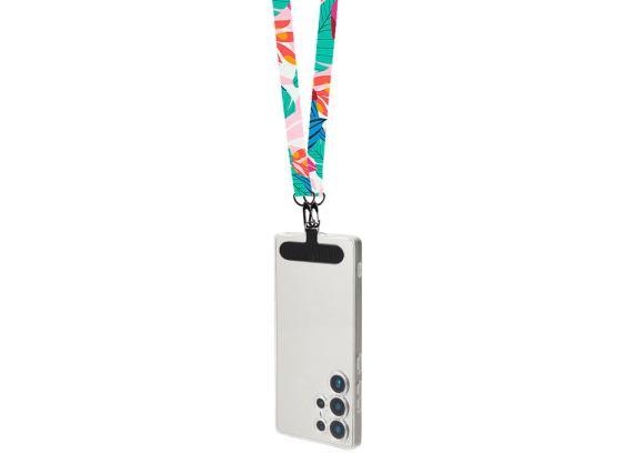 Лента под сублимацию для телефона с 2-мя карабинами, 2 см