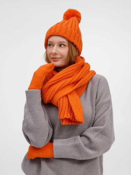 Варежки HappyGo, оранжевые, размер L/XL