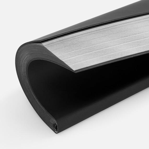 Ежедневник Flat Mini, недатированный, черный