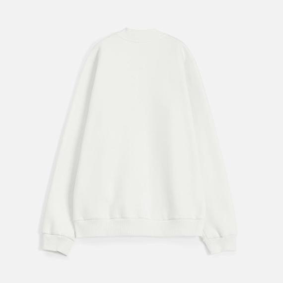 Бомбер унисекс AtmosWear, молочно-белый, размер S