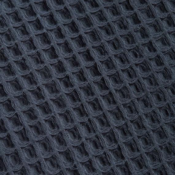 Плед вафельный Elenglect, темно-серый