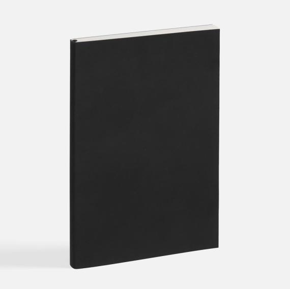 Ежедневник Flat Light, недатированный, черный