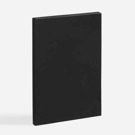 Ежедневник Flat, недатированный, черный