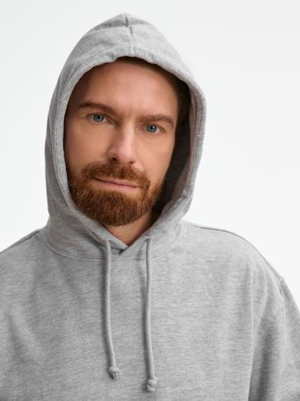 Худи унисекс Condor, серый меланж, размер 5XL