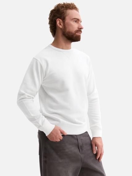 Толстовка унисекс Sully белая, размер S