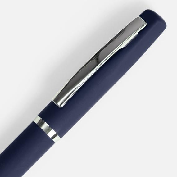 Ручка шариковая Bolt Soft Touch, синяя