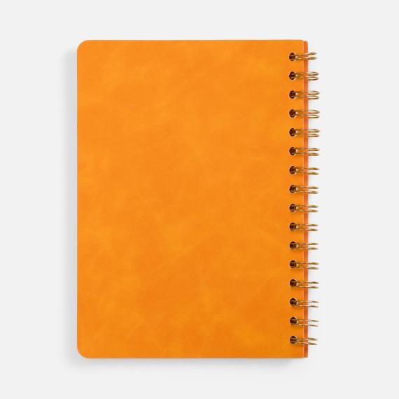 Ежедневник Spiral, недатированный, оранжевый