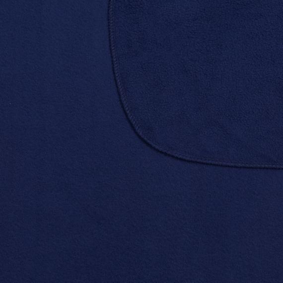 Флисовый плед Warm&Peace, синий