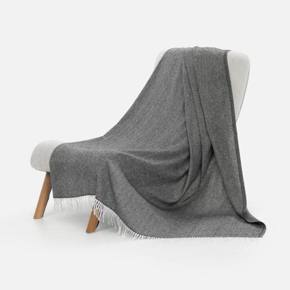 Плед «Гирвас», серый