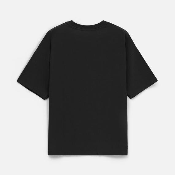 Футболка унисекс T3, черная, размер M/L