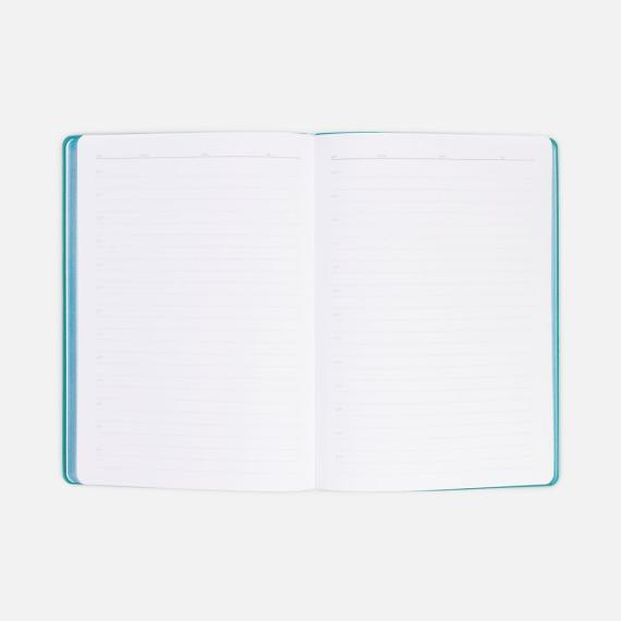 Ежедневник Flexpen Shall, недатированный, бирюзовый