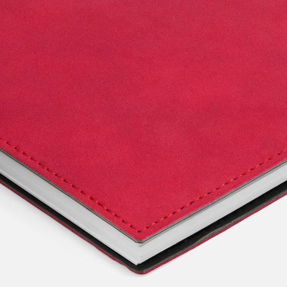 Ежедневник Notera Maxi, недатированный, красный