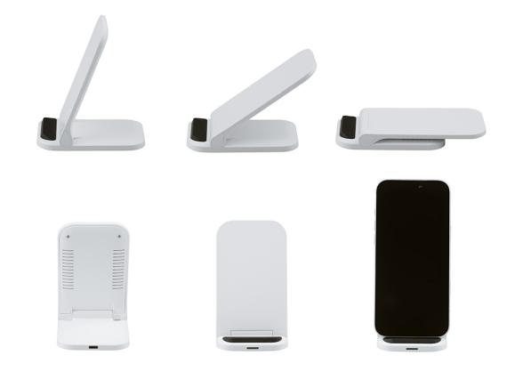 Беспроводное зарядное устройство «Foldy», 15 Вт