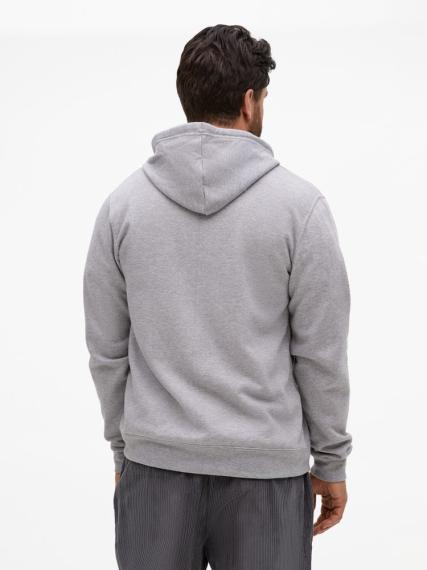 Толстовка унисекс Stone серый меланж, размер XS