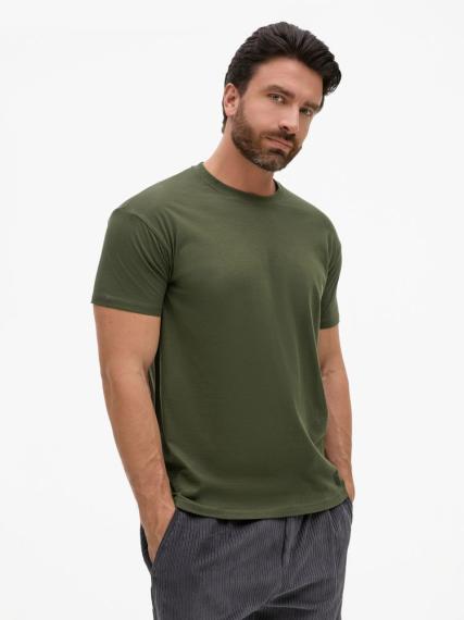 Футболка Regent 150 темный хаки, размер 3XL