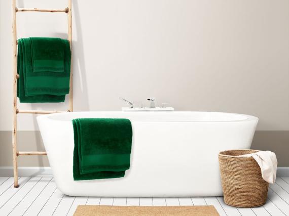 Полотенце Molan, большое, темно-зеленый