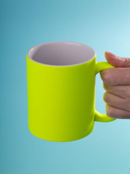 Кружка Colorido, желтый неон