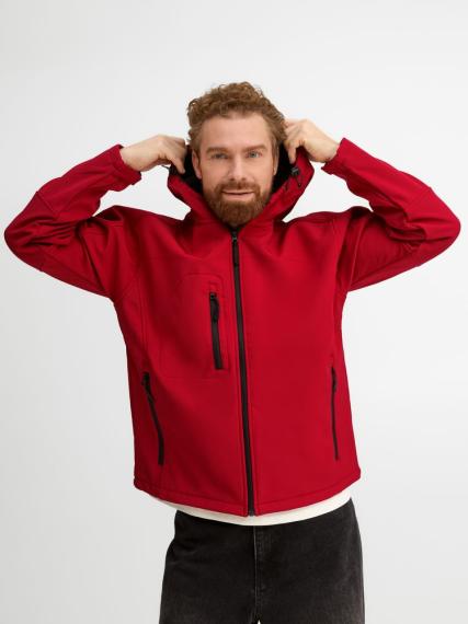 Куртка мужская с капюшоном Replay Men красная, размер L