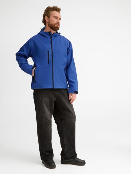 Куртка мужская с капюшоном Replay Men 340, ярко-синяя, размер XS