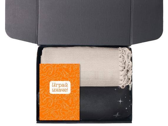 Подарочный набор «Re:y. Haven»  с пледом, кружкой и чаем