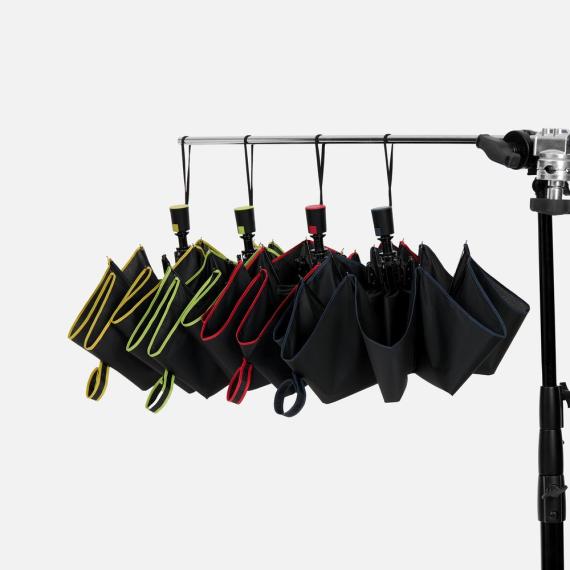 Зонт складной Edgeline, зеленое яблоко