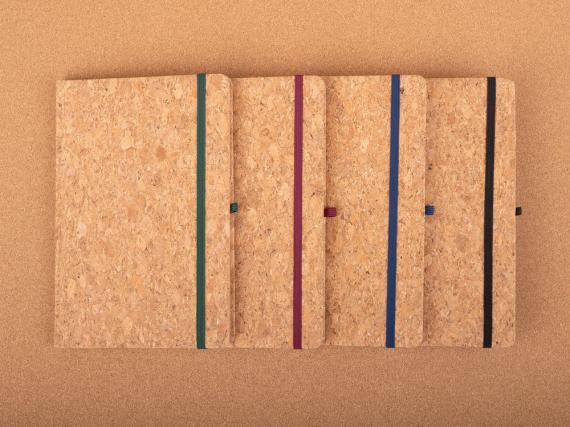 Блокнот Corkfolio, черный