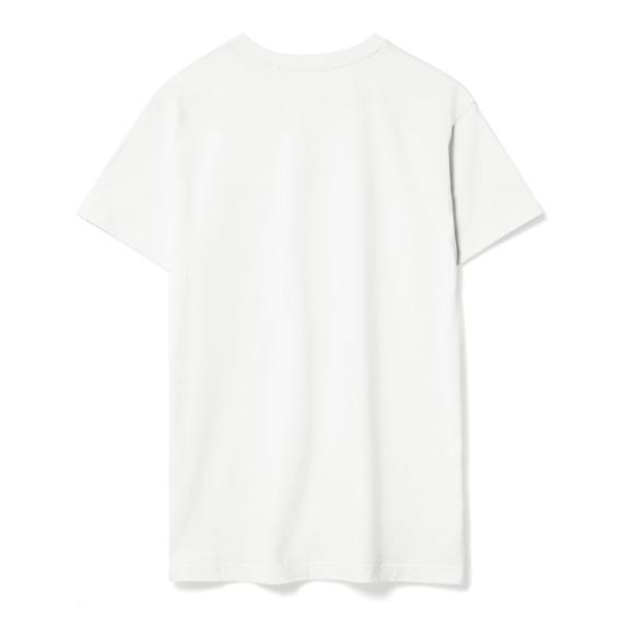 Футболка унисекс T-Bolka 160, белая (белоснежная), размер XL