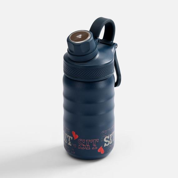 Термобутылка Fujisan 2.0, темно-синяя