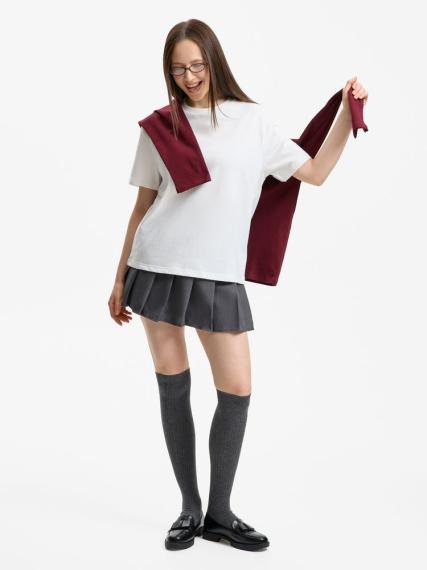 Футболка унисекс Durington, белая, размер M/L