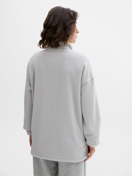 Куртка флисовая унисекс Nebo, светло-серая, размер XXL