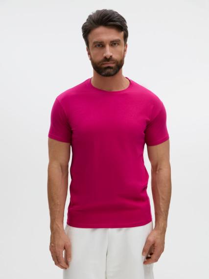 Футболка Regent 150 ярко-розовая (фуксия), размер L